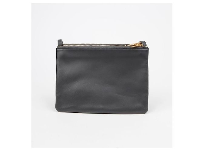Céline Große Trio Schultertasche in Schwarz - Ansicht 9