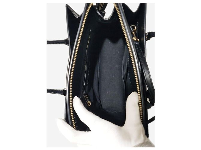Balenciaga Borsa portfolio City Plate nera Nero - vista 7