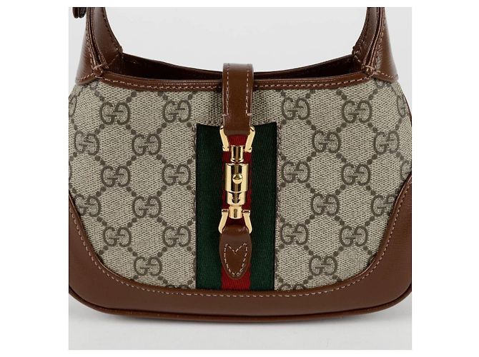 Gucci Mini sac Jackie marron - vue 11