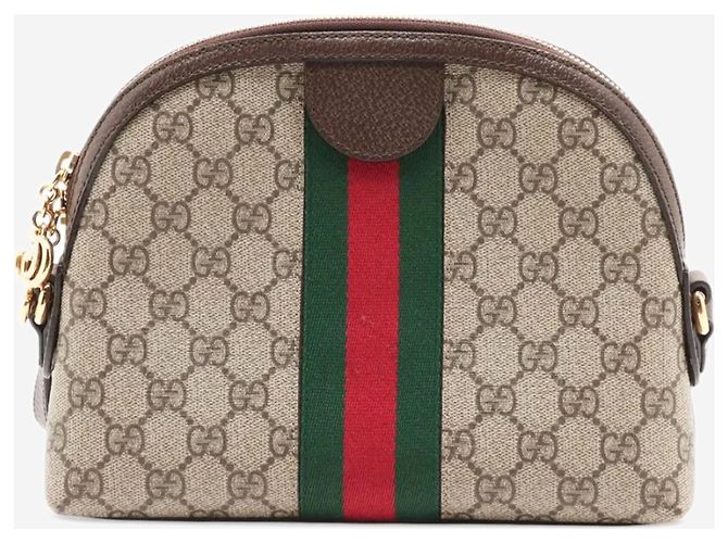 Gucci Ophidia GG Supreme Schultertasche braun - Ansicht 2