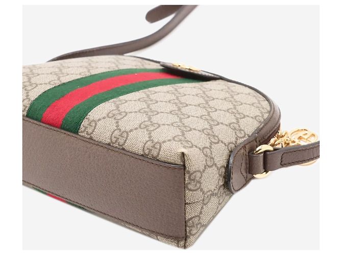 Gucci Ophidia GG Supreme Schultertasche braun - Ansicht 3