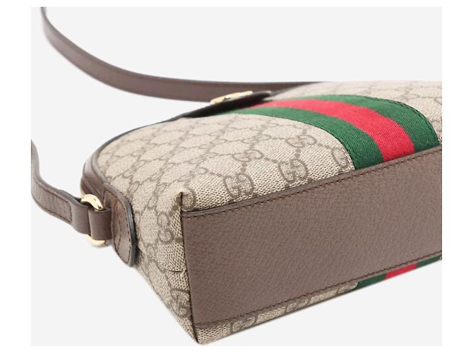 Gucci Ophidia GG Supreme Schultertasche braun - Ansicht 4