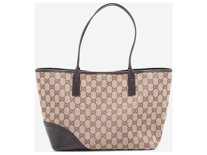 Gucci GG Supreme Canvas Tote in Braun - Ansicht 2