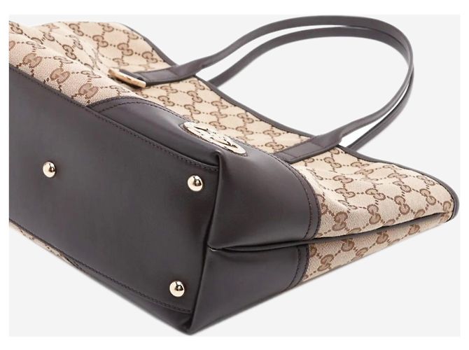 Gucci GG Supreme Canvas Tote in Braun - Ansicht 3