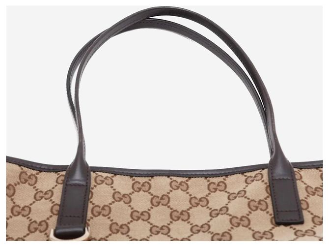 Gucci GG Supreme Canvas Tote in Braun - Ansicht 6