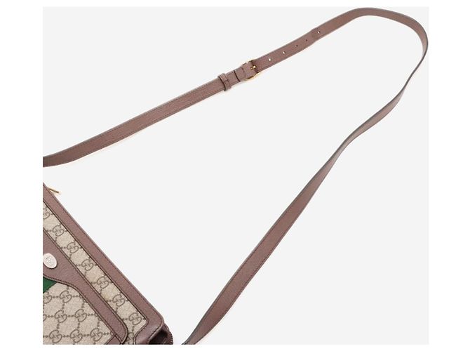 Gucci GG Supreme Schultertasche braun - Ansicht 5