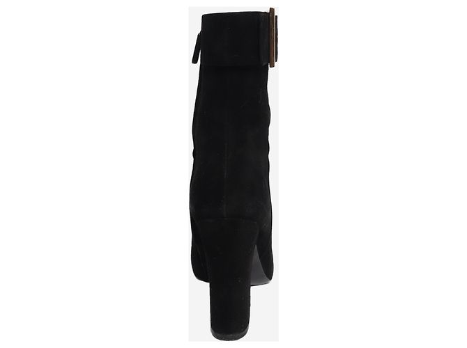 Gucci Stivaletti in camoscio nero - size EU 39 - vista 3