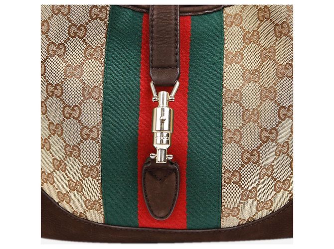Gucci Bolso de hombro Jackie Hobo marrón Castaño - vista 14