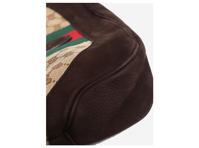 Gucci Bolso de hombro Jackie Hobo marrón Castaño - vista 15
