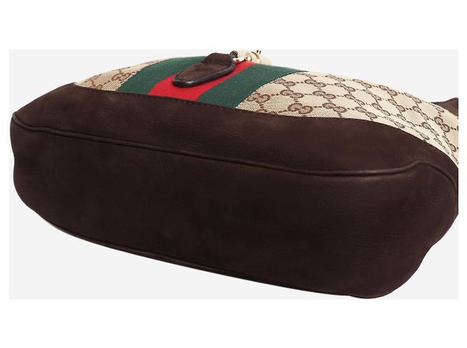 Gucci Bolso de hombro Jackie Hobo marrón Castaño - vista 16