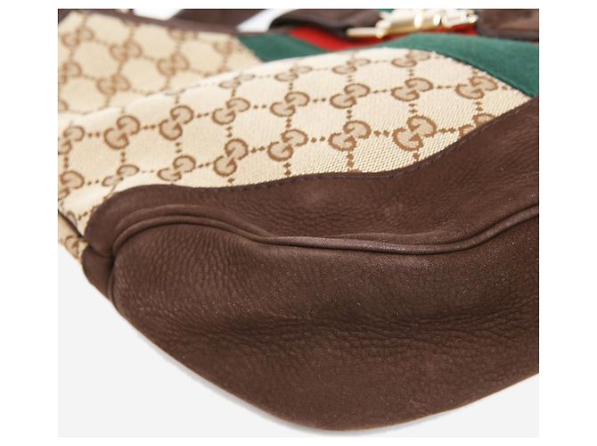Gucci Bolso de hombro Jackie Hobo marrón Castaño - vista 9