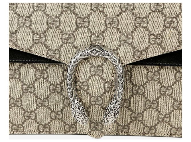 Gucci Dionysus Schultertasche mit Kette in Braun - Ansicht 3