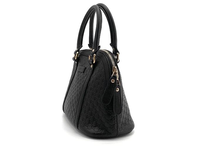 Borsa 2way Dome Guccissima nera Nero - vista 11