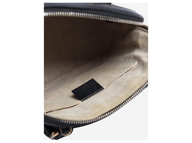 Borsa 2way Dome Guccissima nera Nero - vista 15