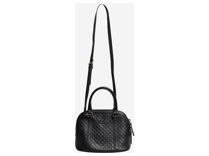Borsa 2way Dome Guccissima nera Nero - vista 2