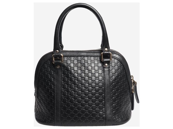Borsa 2way Dome Guccissima nera Nero - vista 4
