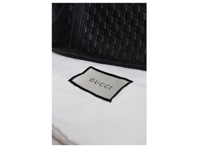 Borsa 2way Dome Guccissima nera Nero - vista 6