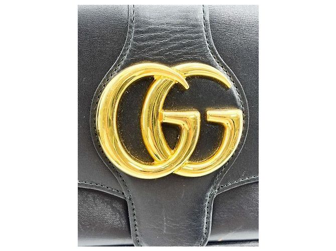 Gucci Borsa a tracolla Arli in pelle nera Nero - vista 10