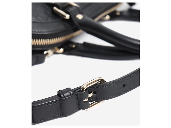 Bolsa Dome Micro Guccissima preta Preto - vista 18