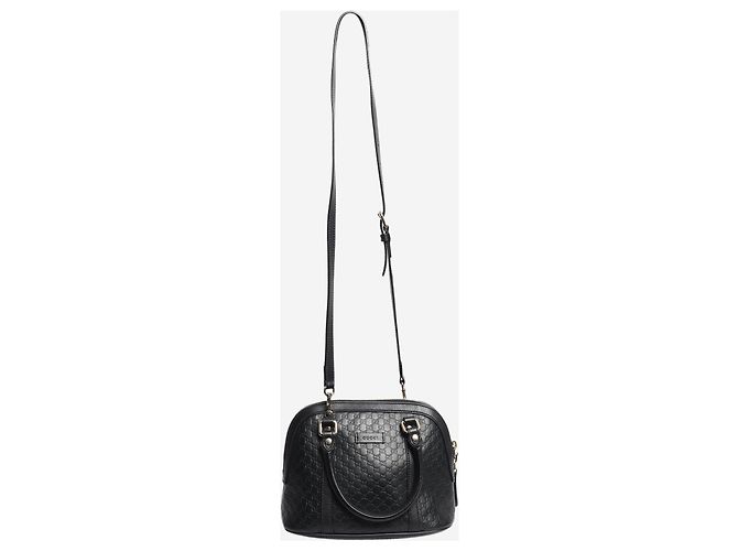 Bolsa Dome Micro Guccissima preta Preto - vista 2