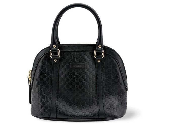 Bolsa Dome Micro Guccissima preta Preto - vista 5