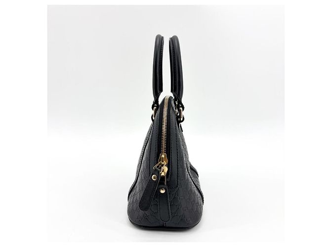 Bolsa Dome Micro Guccissima preta Preto - vista 8