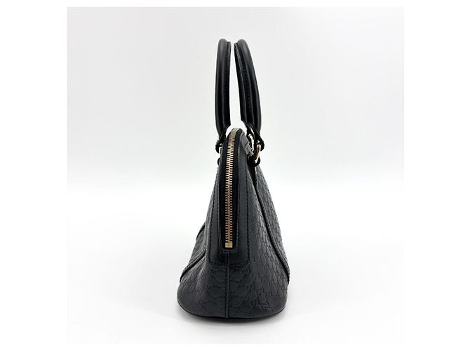 Bolsa Dome Micro Guccissima preta Preto - vista 9