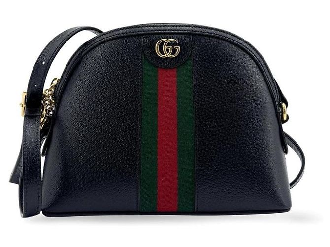 Gucci Sac à bandoulière GG Ophidia noir - vue 4