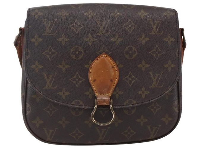 LOUIS VUITTON Monogram Saint Cloud GM Shoulder Bag M51242 LV - vue 13