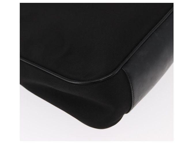 GUCCI Bamboo Shoulder Bag Nylon 2way Black Silver 001 1638 - vista 12