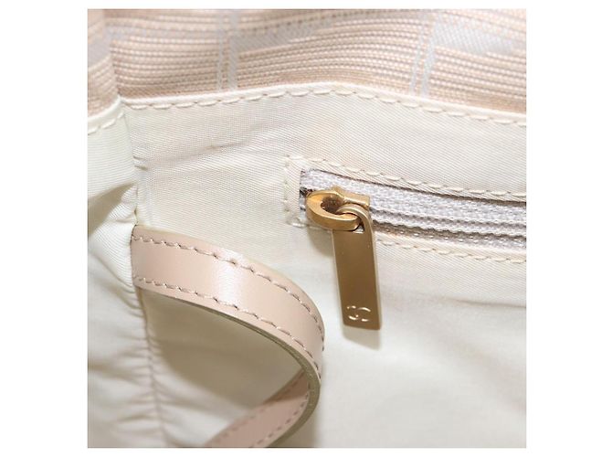CHANEL New Travel Line Tote Bag Nylon Beige Gold CC - vista 20