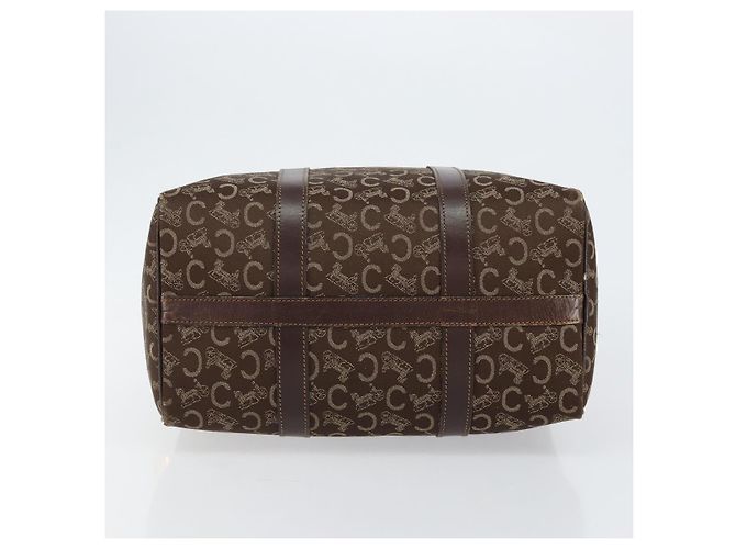 Céline CELINE C Sulky Boston Bag Canvas Brown - vue 5