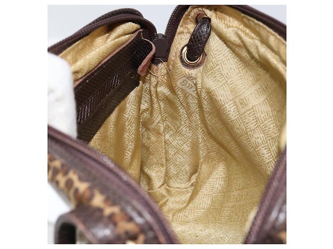 BOTTEGA VENETA Shoulder Bag Nylon Brown - vista 19