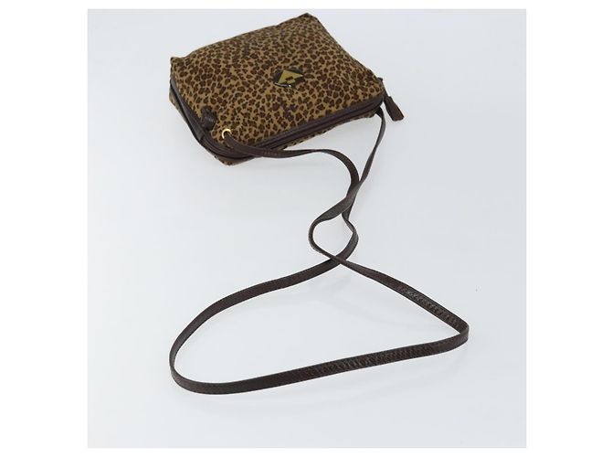 BOTTEGA VENETA Shoulder Bag Nylon Brown - vista 7