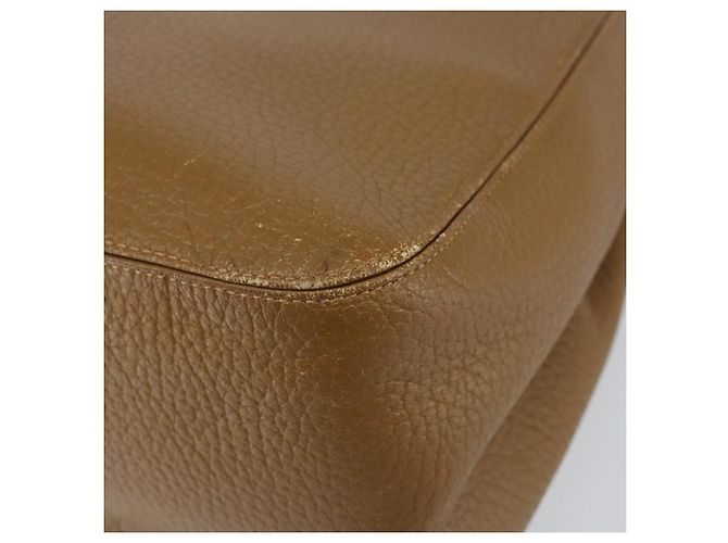 Autre Marque SAINT LAURENT Handtasche Leder Braun - Ansicht 15