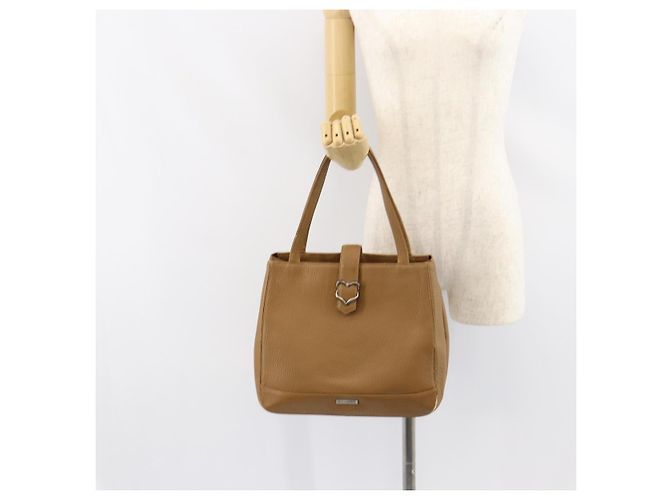 Autre Marque SAINT LAURENT Handtasche Leder Braun - Ansicht 25