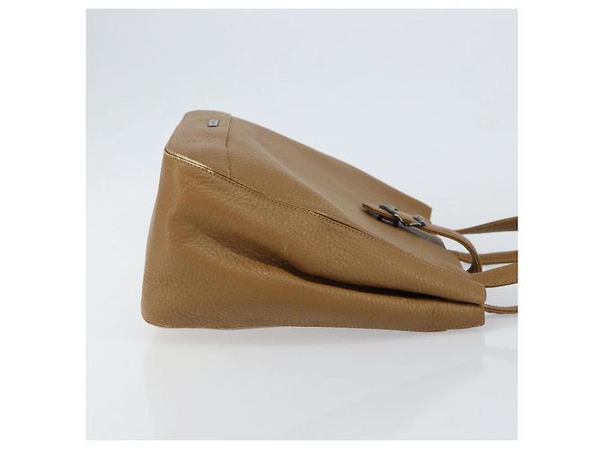 Autre Marque SAINT LAURENT Handtasche Leder Braun - Ansicht 3