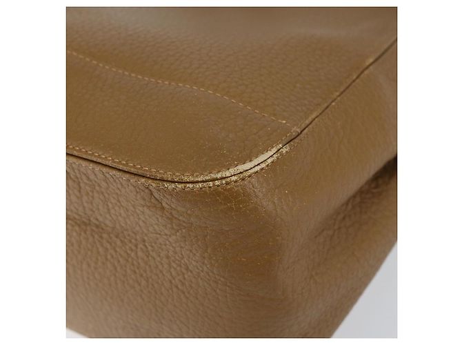Autre Marque SAINT LAURENT Handtasche Leder Braun - Ansicht 9