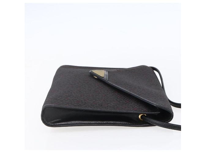 Autre Marque SAINT LAURENT Shoulder Bag PVC Leather Black Gold - vista 4