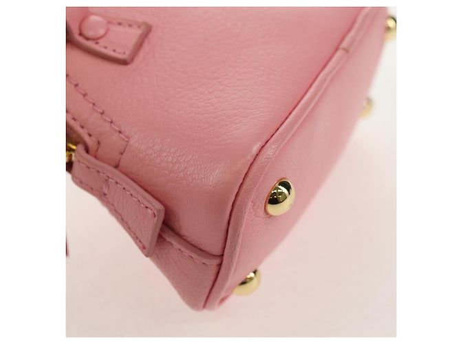 Maison Martin Margiela Maison Margiela Chain Shoulder Pouch 5AC Baby Leather 2way Pink - vista 17