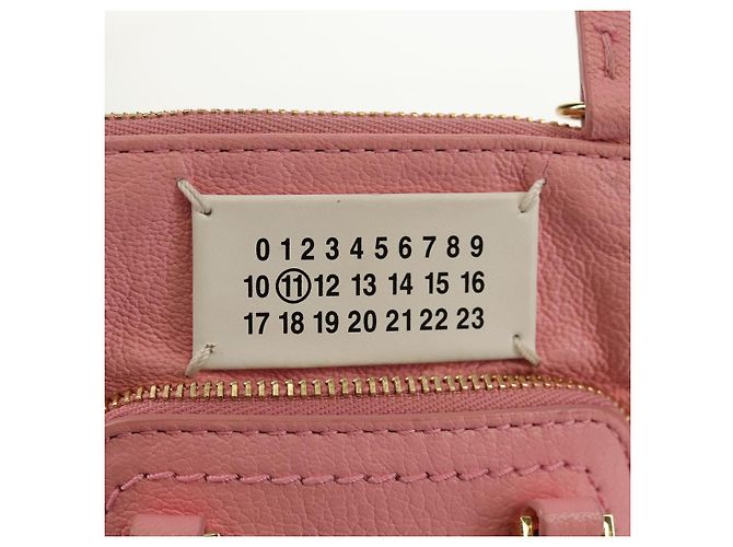 Maison Martin Margiela Maison Margiela Chain Shoulder Pouch 5AC Baby Leather 2way Pink - vista 19