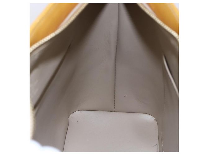 LOUIS VUITTON Monogram Vernis Houston Hand Bag Beige M91004 LV - Ansicht 20