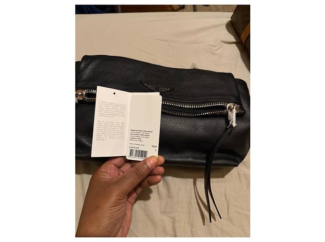Borsa a mano Zadig & Voltaire in pelle nera Nero - vista 4
