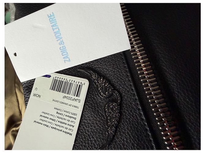 Borsa a mano Zadig & Voltaire in pelle nera Nero - vista 6