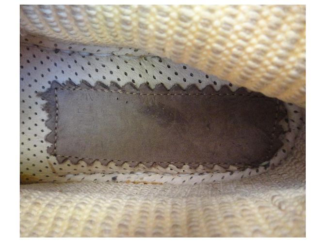 Autre Marque Buttero Oriental Voyage Botines de Lona Beige - vista 7