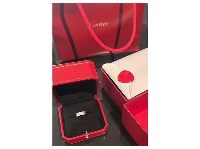 Cartier Love Ring 18K Weißgold Größe 56 - Ansicht 3