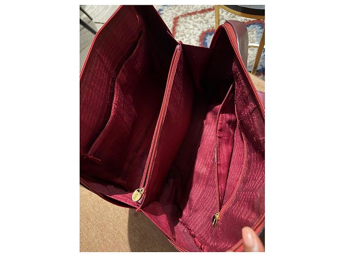 Cartier Bolsa bowling em couro bordô Bordeaux - vista 9