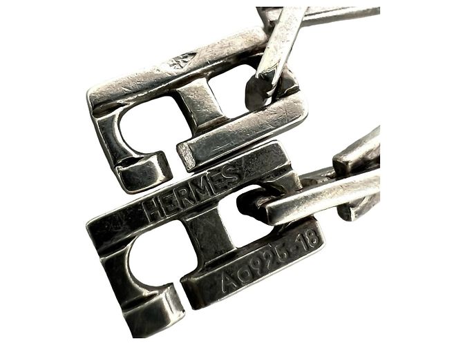 Hermès HERMES Vintage Hercules MM Armband mit Anhänger Silber - Ansicht 3