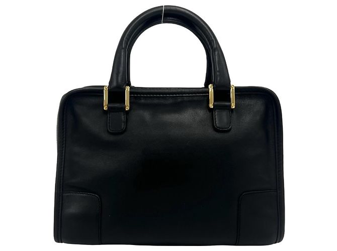 Bolso Loewe Amazona Mini Boston Bag Negro - vista 3