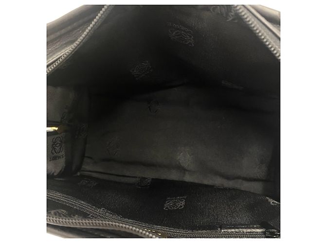Bolso Loewe Amazona Mini Boston Bag Negro - vista 9